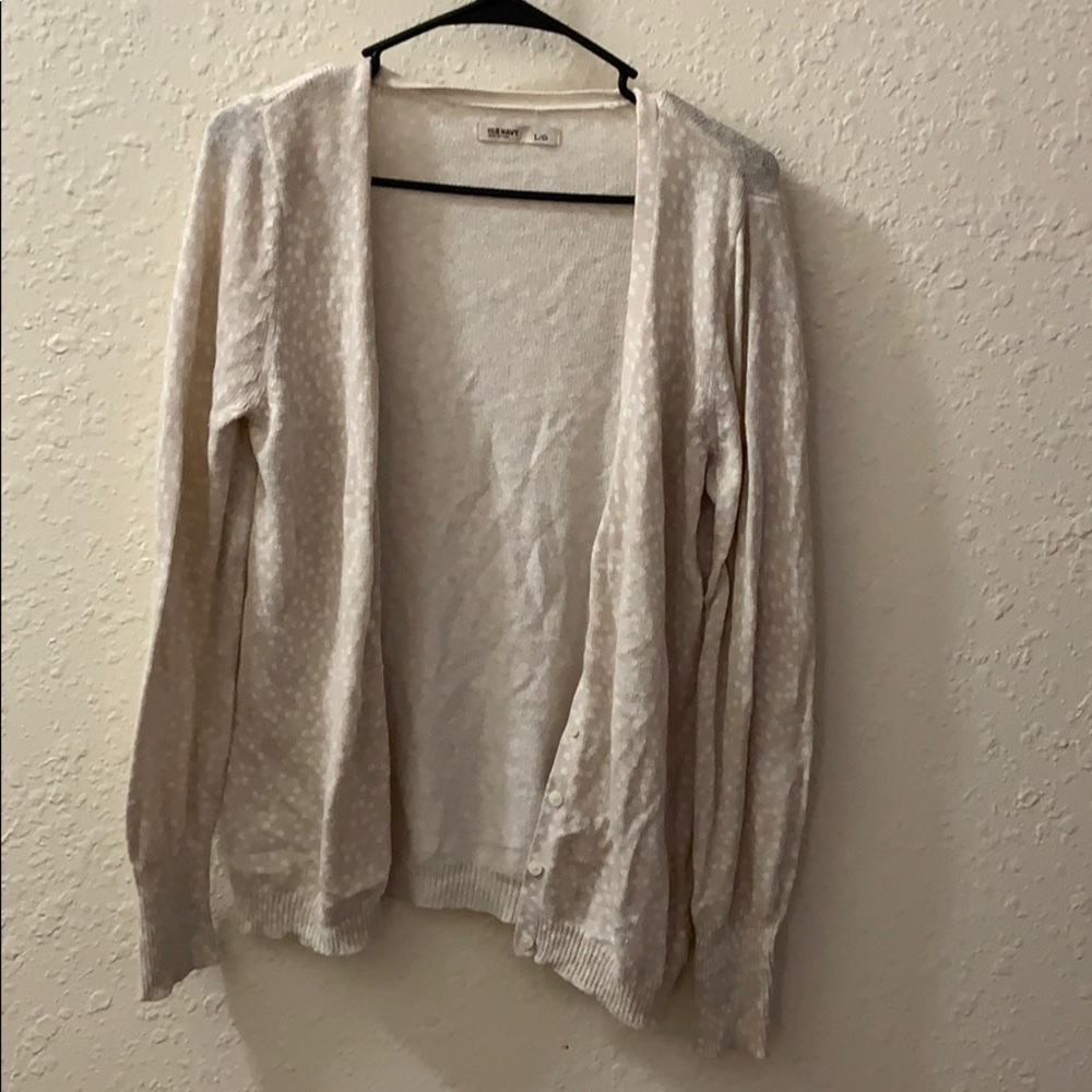 Old navy button up sweater